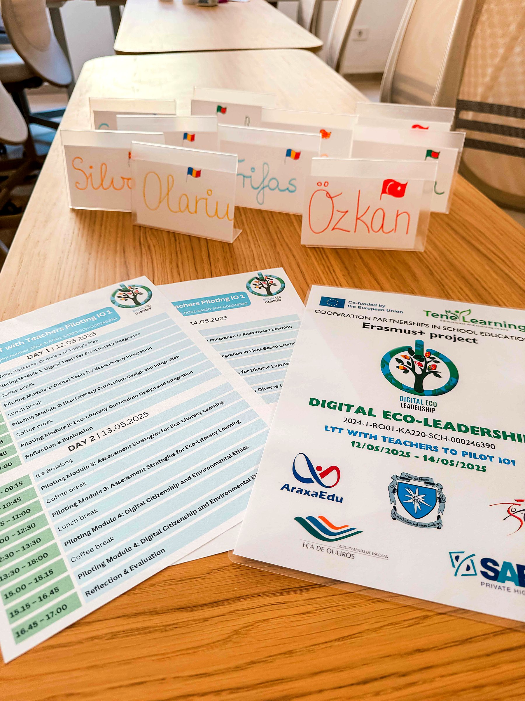 Getting ready for the Learning, Teaching, and Training with teachers